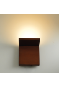 NETTO WALL MOUNTED WOOD COLOR LED UPSIDE TETRIS 4W 230V 3000K 30000HRS 10Χ101Χ10CM TETRIS