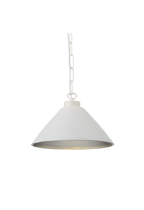 NETTO GLASS WHITE MAT OUTSIDE- SILVER INSIDE Φ39ΧΗ15CM FOR E27 TOKYO