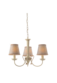 ПОЛИЛЕЙ 3XE14 ПАТИНА - СИВ АБАЗУР Φ54cm AVIGNON