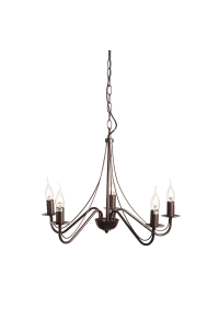 ПОЛИЛЕЙ ACA LIGHTING / METAL BROWN 5ΧΕ14 PALMYRA