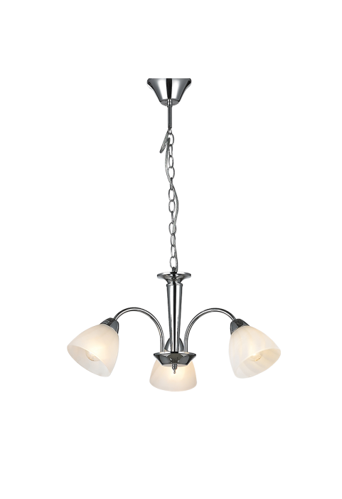 ПОЛИЛЕЙ ACA LIGHTING / METAL 3XE14 CHROME BYRON