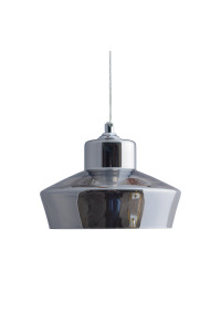 ПЕНДЕЛ СЪС СТЪКЛО СИВО Φ18CM 1ΧG9