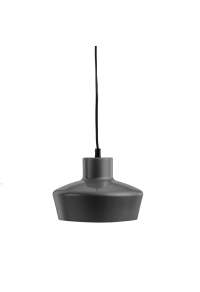 PHASING OUT BELL METALIC BLACK D20CM 1ΧE27 BAHAMAS
