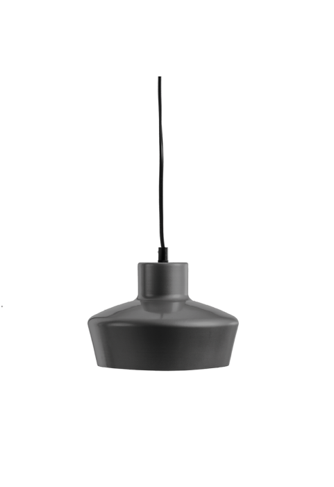 PHASING OUT BELL METALIC BLACK D20CM 1ΧE27 BAHAMAS