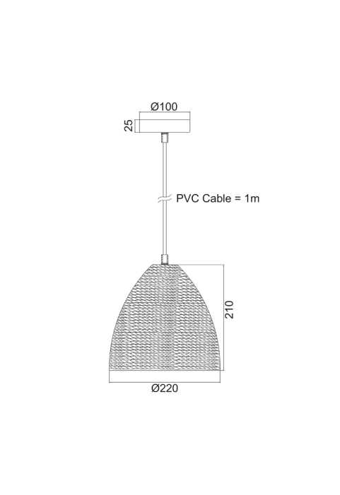 NETTO WALL LAMP 1 Χ Ε27 BLACK 50Χ11Χ8 CM METALIC MALTA