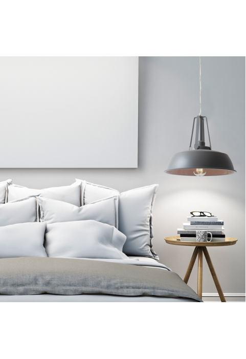 ПЕНДЕЛ КАБАНА 1ΧΕ27 ЖЪЛТ Φ35χΗ28cm ORLEANS