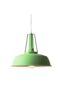 МЕТАЛЕН ПЕНДЕЛ 1ΧΕ27 ЗЕЛЕНА Φ35χΗ28cm ORLEANS