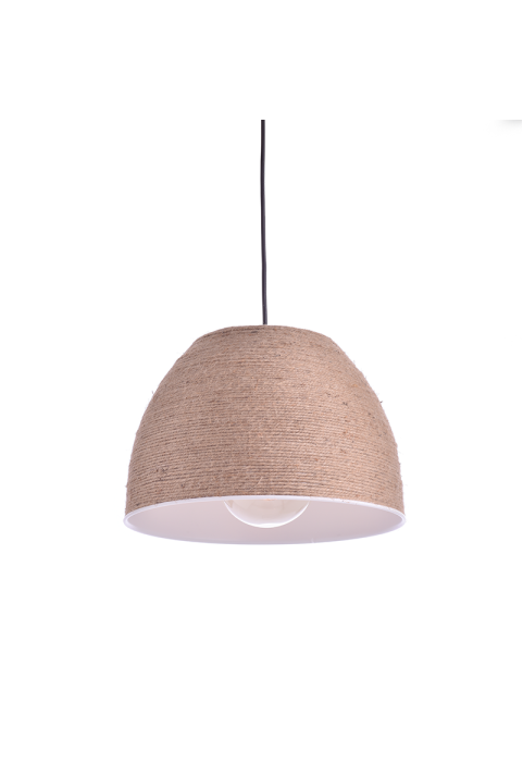 NETTO PENDANT LUMINAIRE 1XE27 ROPE D33XH20CM MALTA