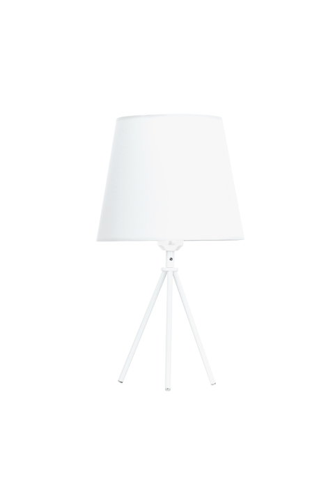 NETTO TABLE LAMP 1ΧE27 3-LEGGED WHITE SHADE MILOS
