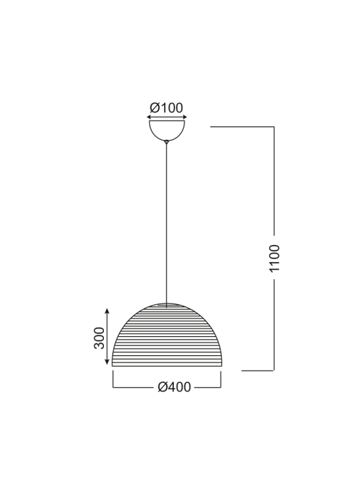 ПЕНДЕЛ 1Χ100W С РЕШЕТКА Ε27 ZINC