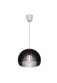 NETTO PENDANT ACRYLIC D28 BLACK ELLITE