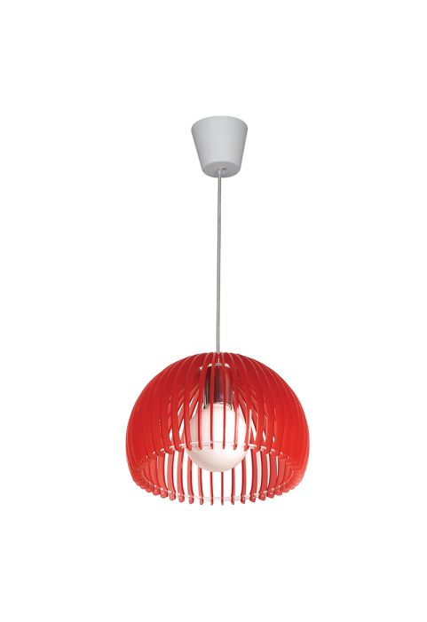 NETTO PENDANT ACRYLIC D28 RED ELLITE