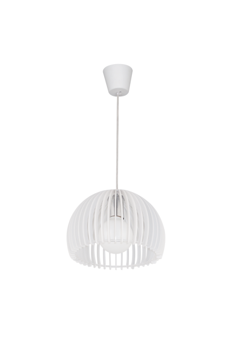 NETTO PENDANT ACRYLIC D28 WHITE ELLITE