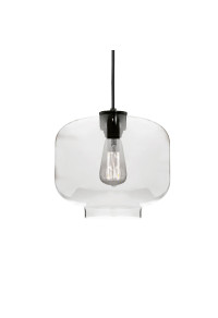 ПЕНДЕЛ СТЪКЛО Φ28cm 1χ40W E27