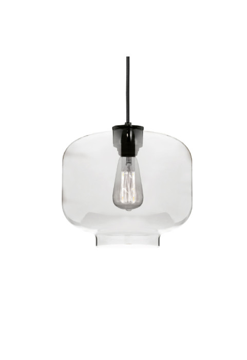 ПЕНДЕЛ СТЪКЛО Φ28cm 1χ40W E27
