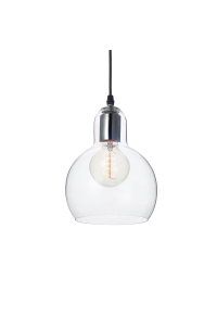 ПЕНДЕЛ СЪС СТЪКЛО Φ17cm 1χ40W E27 BLOOM