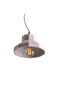 ПЕНДЕЛ 1ΧΕ27 ЦИМЕНТ Φ26xH13cm