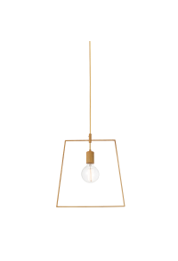 NETTO PENDANT 1X60W E27 GLASS TWIGGY