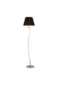 ЛАМПИОН ШАПКА ЧЕРНА  Φ40cm 1.73m 60W E27