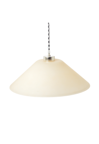PHASING OUT GLASS BEIGE D45 x H16cm E27 PAPAYA