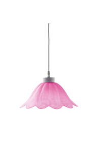 NETTO GLASS NO 309 D30 W ALABASTER PINK SATIN MANDALAY