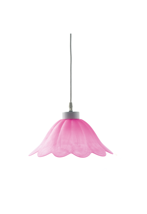 NETTO GLASS NO 309 D30 W ALABASTER PINK SATIN MANDALAY