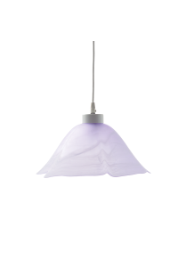 NETTO GLASS NO 379 D35 W.ALABASTER LILA SATIN MELROSE