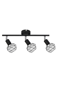АПЛИК ACA LIGHTING / 3XE14 BLACK GRID ALADDIN