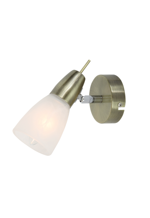 СПОТ  I СТЪКЛО БРОНЗОВ 40W E14 KAMET