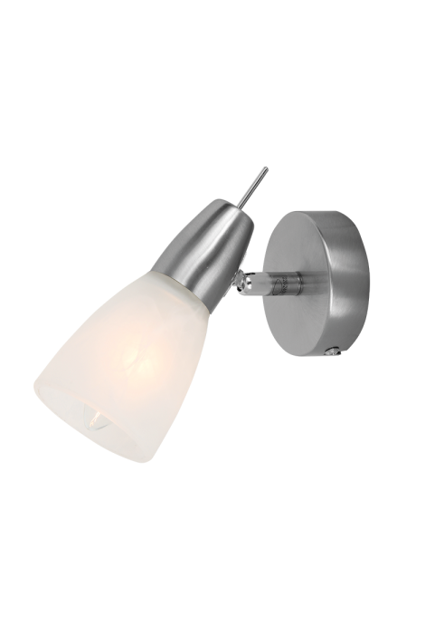 СПОТ I СТЪКЛО НИКЕЛ МАТ   40W E14 KAMET
