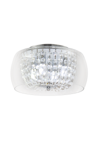NETTO CEILING CRYSTAL - GLASS Φ40CM 6ΧG9 YVONNE