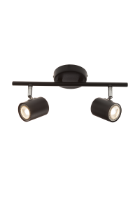 СПОТ ORFEAS / SPOT II BLACK MATT 2XGU10 ORFEAS