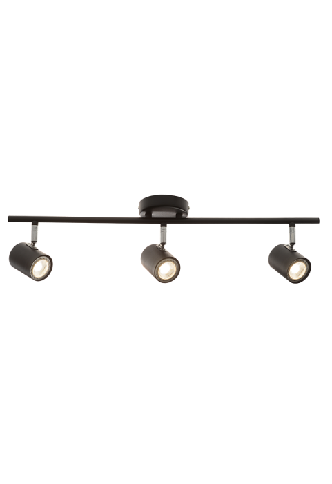 СПОТ ORFEAS ТРОЕН / SPOT III BLACK MATT 3XGU10 ORFEAS