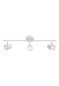 ТРОЕН СПОТ ORFEAS БЯЛ / SPOT III WHITE MATT 3XGU10 ORFEAS 