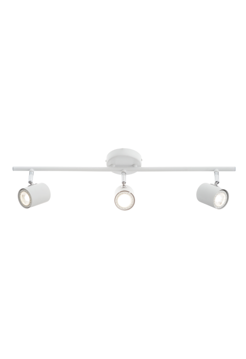 ТРОЕН СПОТ ORFEAS БЯЛ / SPOT III WHITE MATT 3XGU10 ORFEAS 