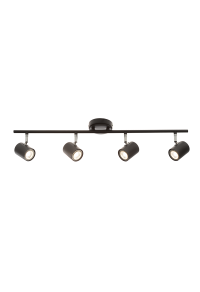 ЧЕТВОРЕН СПОТ ORFEAS / SPOT IIII MATT BLACK 4XGU10 ORFEAS