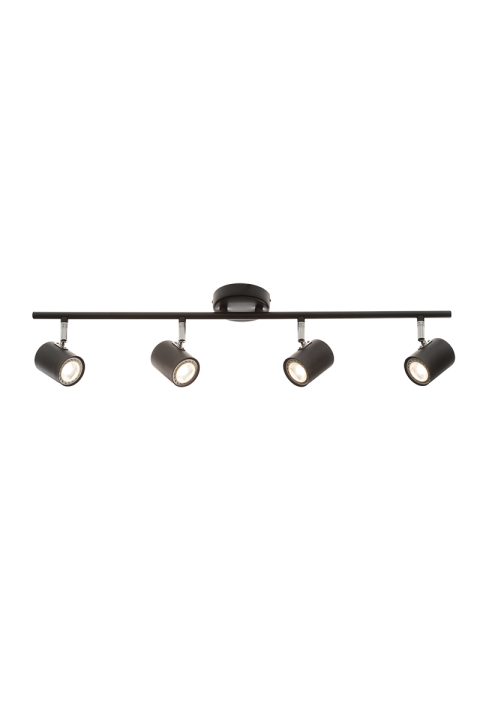 ЧЕТВОРЕН СПОТ ORFEAS / SPOT IIII MATT BLACK 4XGU10 ORFEAS