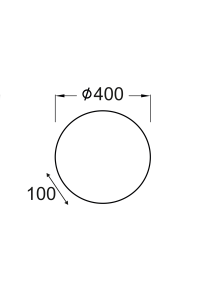 ПЛАФОН Φ40cm 2xE27 KACY