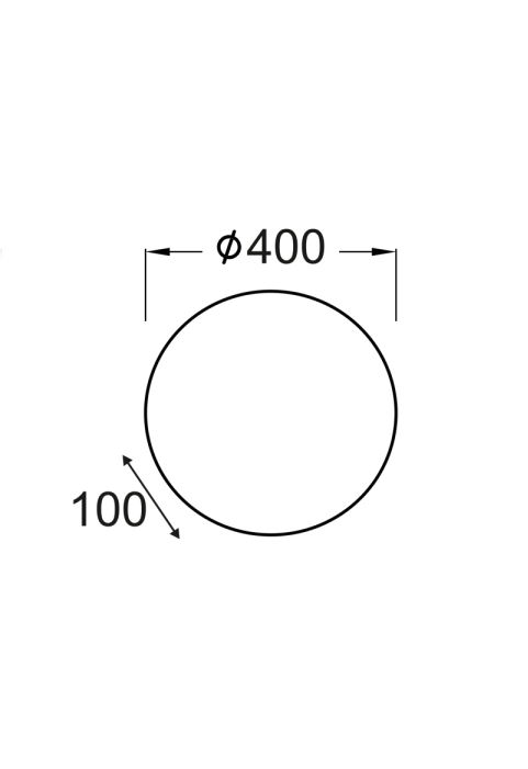 ПЛАФОН Φ40cm 2xE27 KACY