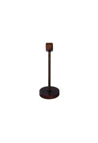 NETTO TABLE LAMP 1ΧΕ27 COLOR WOOD-BROWN Η29,8CM MIX&MATCH