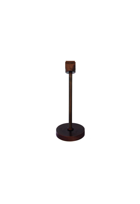NETTO TABLE LAMP 1ΧΕ27 COLOR WOOD-BROWN Η29,8CM MIX&MATCH