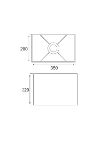 NETTO WHITE RECTANGLE FABRIC SHADE 35Χ20ΧΗ22CM FOR LAMPHOLDER Ε27 MIX&MATCH