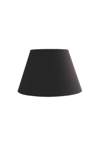 NETTO CONE LAMP SHADE BLACK Φ35ΧΦ25ΧΗ22CM WITH BASE FOR Ε27 MIX&MATCH