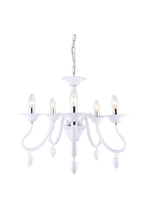 ПЕНДЕЛ БЯЛ АКРИЛЕН  5ΧΕ14 53xH43cm FIRENZE