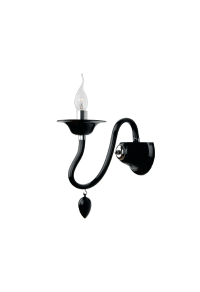 NETTO PENDANT 6X40W E14 ACRYLIC BLACK