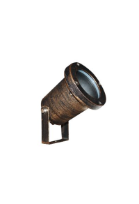 ALUMINUM SPOT GOLD -BLACK IP55