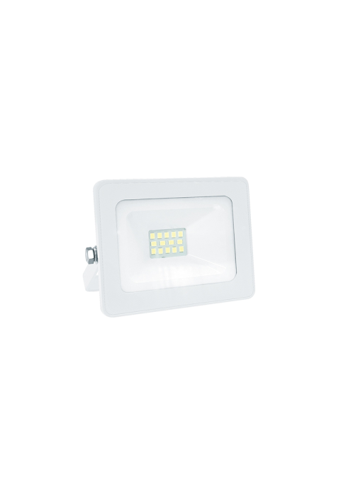 БЯЛА ЛЕД  SMD ПРОЖЕКТОРНА ЛАМПА IP66 10W 3000K 800Lm 230V RA80