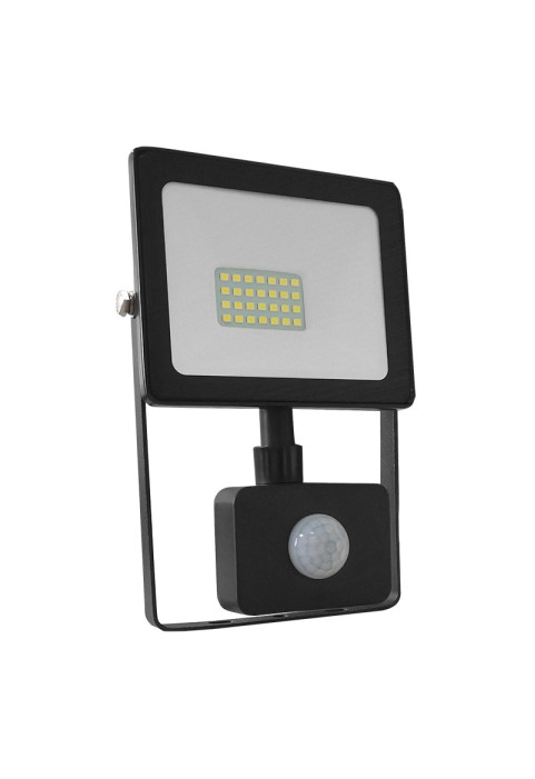 ЧЕРНА СЕНЗОР ЛЕД  SMD ПРОЖЕКТОРНА ЛАМПА IP66 20W 6000K 1760Lm 230V RA80
