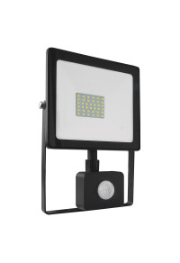 ЧЕРНА  СЕНЗОР ЛЕД  SMD ПРОЖЕКТОРНА ЛАМПА IP66 30W 6000K 2650Lm 230V RA80