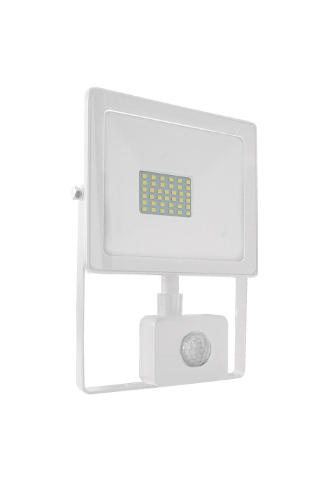 БЯЛА СЕНЗОР ЛЕД  SMD ПРОЖЕКТОРНА ЛАМПА  IP66 30W 6000K 2650Lm 230V RA80